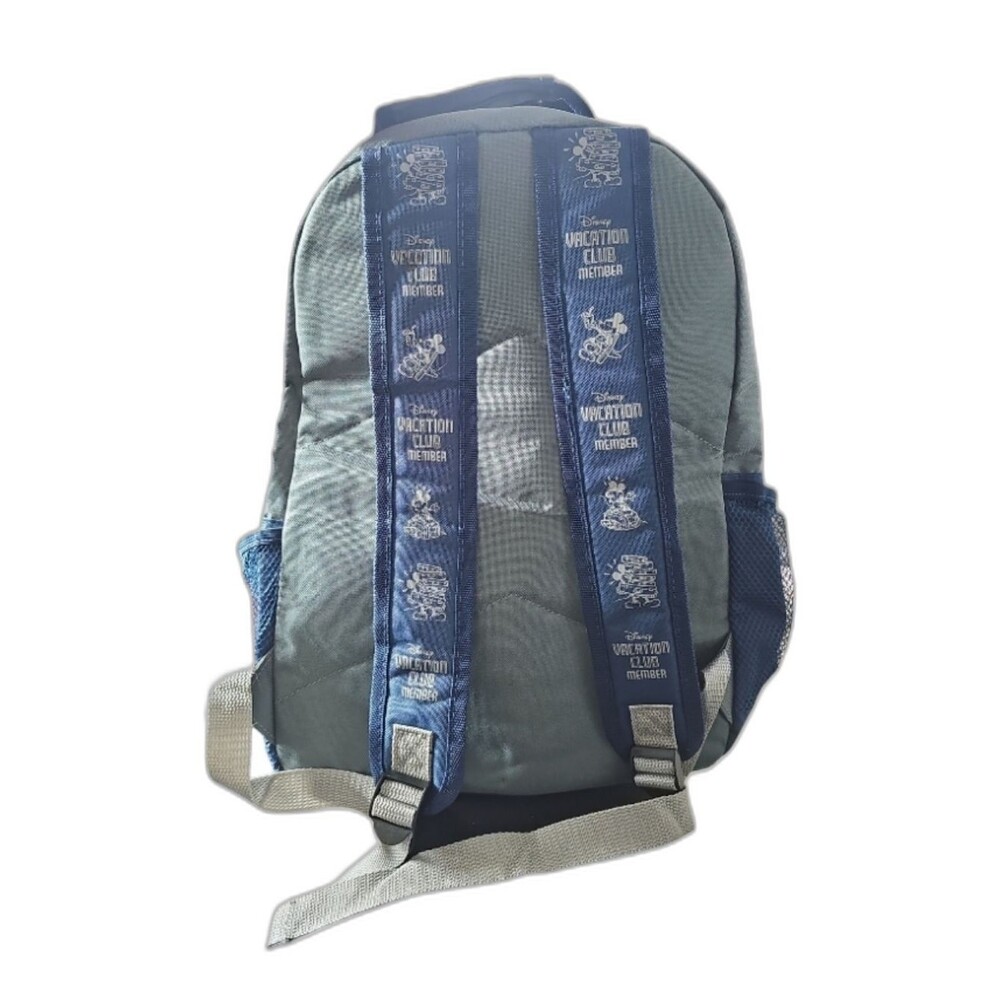 Disney Vacation Club Member Mickey Backpack Blue Gray DVC Travel Park Daypack - Picture 3 of 16